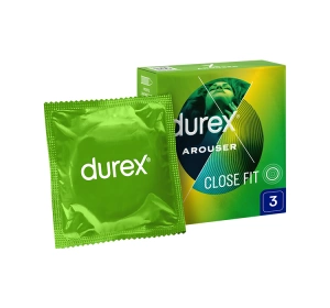 Durex Arouser prezerwatywy prążkowane 3 szt