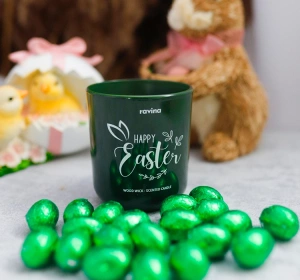 Ravina Happy Easter sojowa świeca zapachowa Konwalia 175g