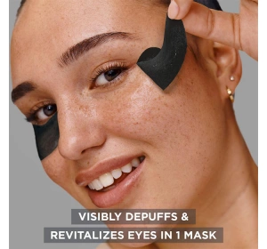 Garnier Charcoal Caffeine płatki pod oczy 2 sztuki