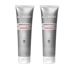 Altruist Dermatologist Sunscreen zestaw dwóch kremów do opalania twarzy i ciała SPF50 2x100ml