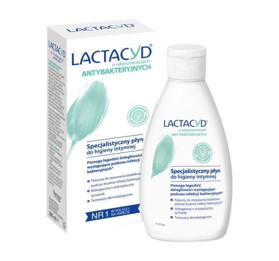 LACTACYD SPECJALISTYCZNY PŁYN DO HIGIENY INTYMNEJ 200ML