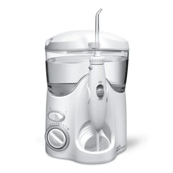 Waterpik Ultra stacjonarny irygator do zębów + 6 końcówek WF-100 Biały