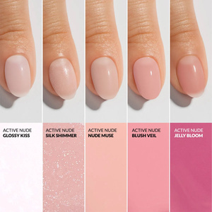 Claresa Active Nude klasyczny lakier do paznokci Glossy Kiss 9,5 ml