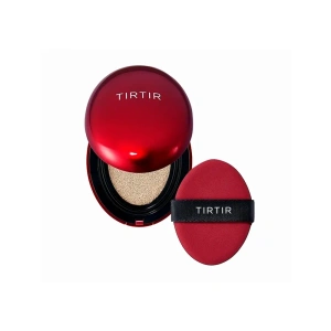TIRTIR Mask Fit Red Cushion SPF40 PA++ długotrwały mini podkład do twarzy w kompakcie 29N Natural Beige 4,5 g