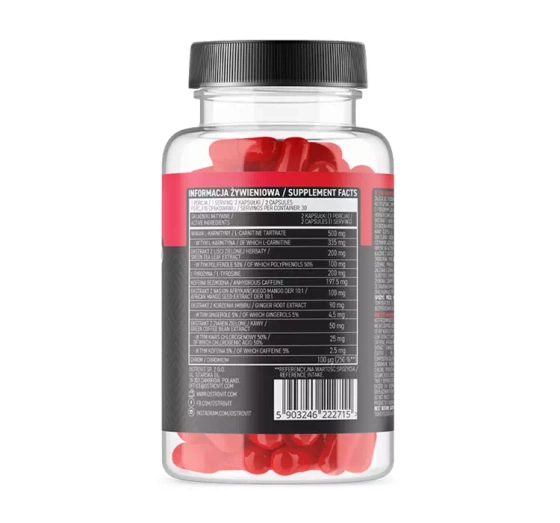 OstroVit Fat Burner for Women suplement diety 60 kapsułek