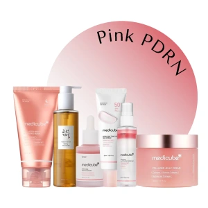 eZebra K-Beauty Set Pink PDRN zestaw koreańskich kosmetyków ujędrniających