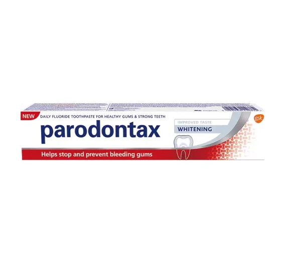PARODONTAX WHITENING PASTA DO ZĘBÓW WYBIELAJĄCA 75 ML
