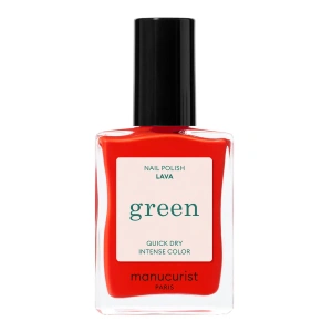 Manucurist Green Nail Polish klasyczny lakier do paznokci Lava 15 ml