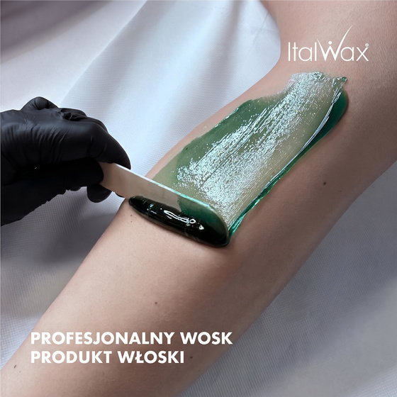 ItalWax twardy wosk do depilacji w granulkach Azulenowy 1000 g