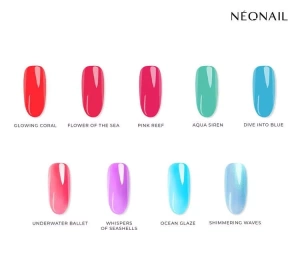 NeoNail Skarby Morza lakier hybrydowy 11535 Glowing Coral 7,2 ml