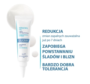 Ducray Keracnyl PP+ krem przeciw niedoskonałościom 30ml