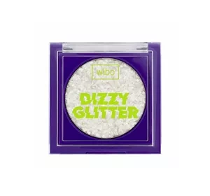Wibo Dizzy Glitter brokatowy cień do powiek 1 Srebrny 2 g