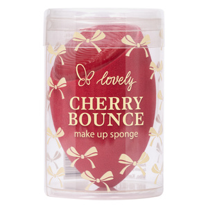 Lovely Cherry Bounce gąbka do makijażu z silikonowym aplikatorem