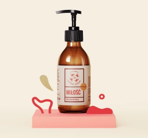 Mydlarnia Cztery Szpaki nawilżający balsam do ciała Miłość 200 ml