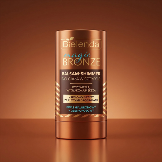 Bielenda Magic Bronze balsam-shimmer do ciała w sztyfcie 10 g