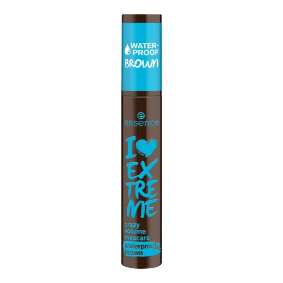 Essence I Love Extreme wodoodporny tusz do rzęs 01 Cozy Brown 12 ml