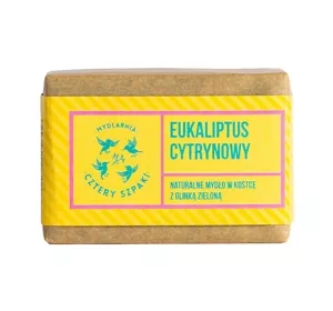 Mydlarnia Cztery Szpaki Eukaliptus Cytrynowy mydło w kostce 110g