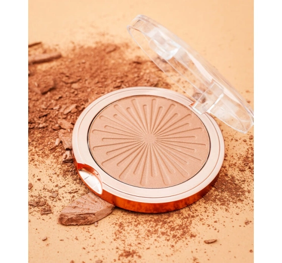 Golden Rose Sun Bright puder brązujący do twarzy 04 Sunset 12,5 g
