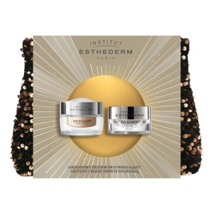 Institut Esthederm Excellage zestaw kosmetyków krem do twarzy 50 ml + krem pod oczy 15 ml + kosmetyczka