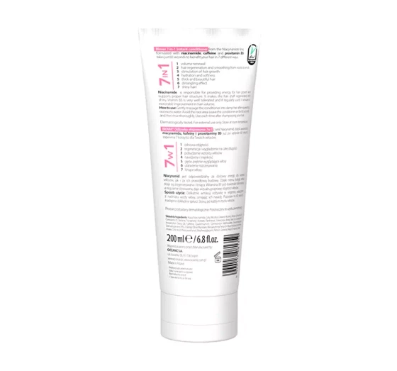 Biovax Niacynamid ekspresowa odżywka do włosów 7w1 200 ml