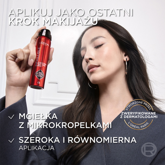 L'Oréal Paris Infaillible mgiełka utrwalająca makijaż 75 ml
