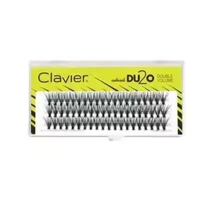 Clavier Du2o Double Volume kępki sztucznych rzęs 14 mm
