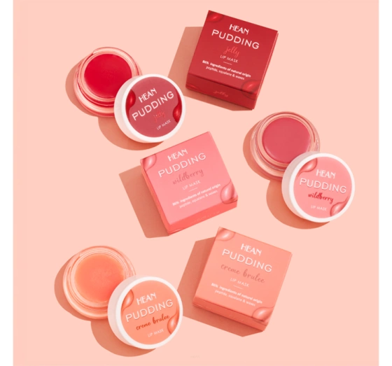 Hean Pudding budyniowa maseczka do ust Wildberry 4 g
