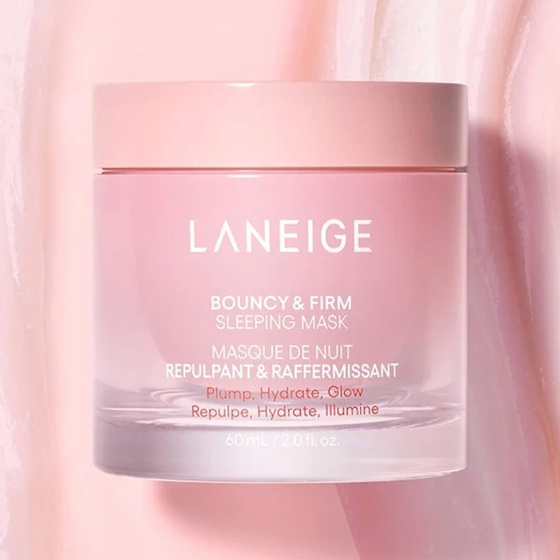 Laneige Bouncy & Firm Sleeping Mask ujędrniająca maska do twarzy na noc 60 ml