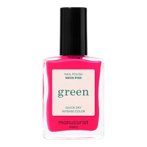 Manucurist Green Nail Polish klasyczny lakier do paznokci Neon Pink 15 ml