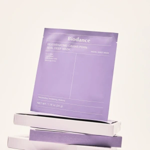 Biodance Rejuvenating Caviar PDRN Real Deep Mask kolagenowa maska do twarzy z PDRN 34 g