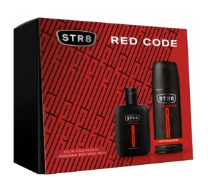 STR8 RED CODE WODA TOALETOWA 50ML + DEZODORANT 150ML
