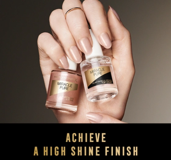Max Factor Miracle Pure top coat lakier nawierzchniowy do paznokci 12ml
