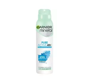 Garnier Mineral Pure Active 48h antyperspirant w sprayu dla kobiet 150 ml