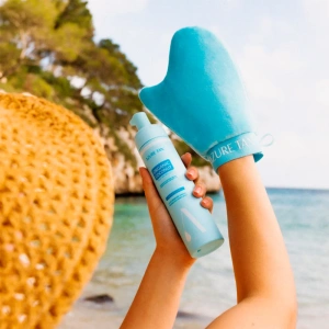 Azure Tan Streak-Free Tanning Applicator Mitt miękka i aksamitna rękawica do aplikacji samoopalacza