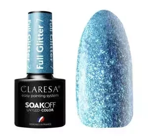 Claresa hybrydowy lakier do paznokci Full Glitter 7 5 g
