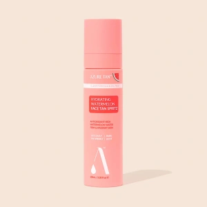 Azure Tan Hydrating Watermelon Face Tan Spritz stopniowo opalająca mgiełka do twarzy z wodą arbuzową 100 ml