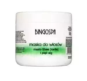 Bingospa Maska do włosów Masło Shea i Algi 500g