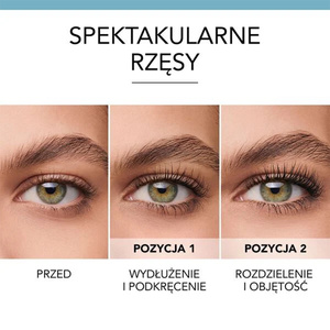 Bourjois Twist Up The Volume Ultra Mascara tusz do rzęs 001 Ultra Black 8 ml