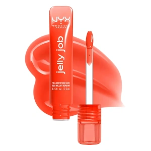 NYX Professional Makeup Jelly Job błyszczyk do ust o szklanym połysku 13 Orange Ya Jelly 7,5 ml