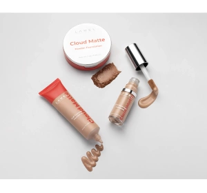 Lamel Cloud Matte kryjący podkład do twarzy matujący 03N Light Beige 30ml