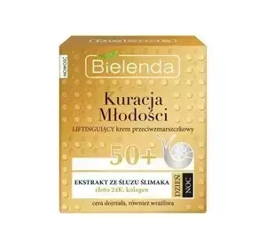 Bielenda Kuracja Młodości liftingujący krem przeciwzmarszczkowy 50+ 50 ml