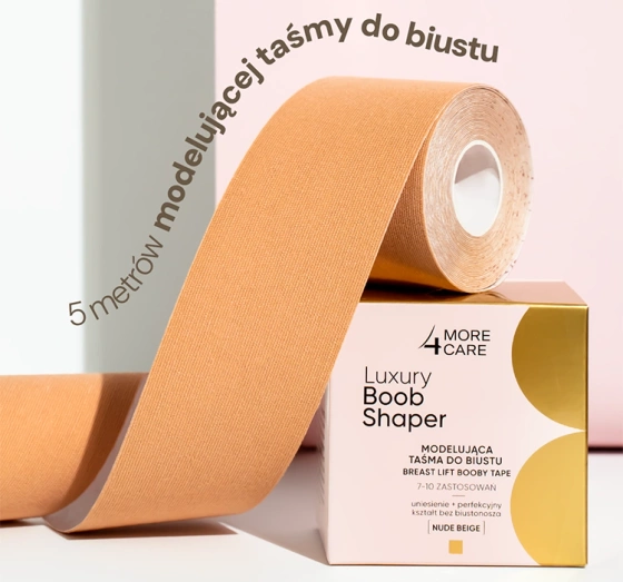 More4Care Luxury Boob Shaper modelująca taśma do biustu Nude Beige