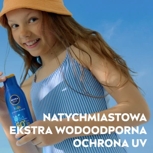 NIVEA SUN Kids Protect&Moisture przeciwsłoneczny balsam do opalania dla dzieci SPF50 200 ml