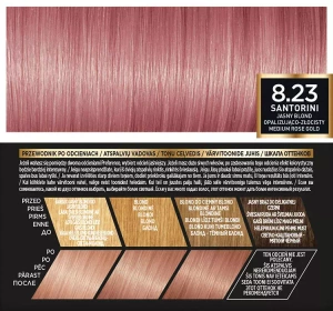 L'Oréal Paris Preference farba do włosów 8.23 Medium Rose Gold