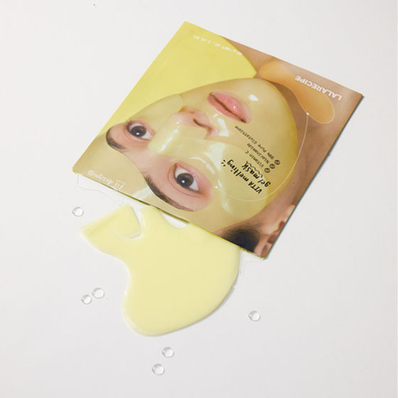LalaRecipe Vita Melting Gel Mask rozjaśniająca maska hydrożelowa do twarzy 40 g