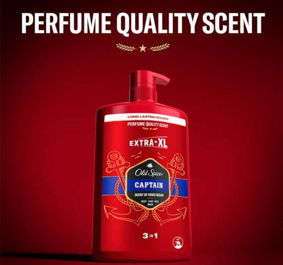 Old Spice Captain żel pod prysznic 3w1 1000 ml