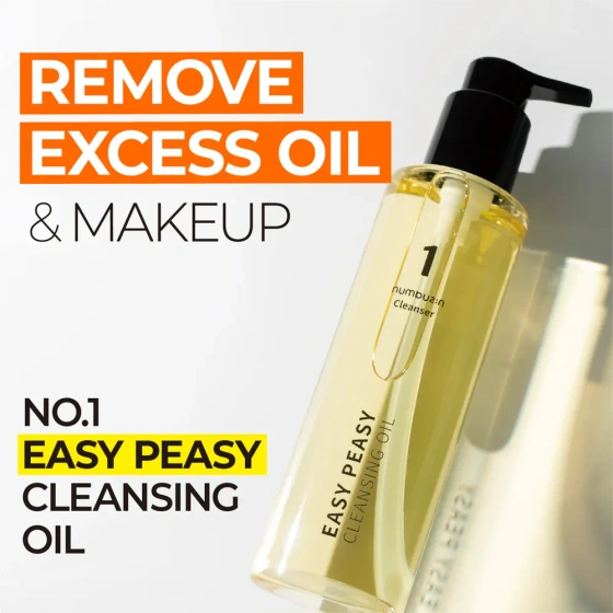 Numbuzin No.1 Easy Peasy Cleansing Oil olejek myjący do twarzy 200 ml