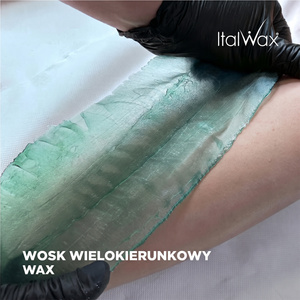 ItalWax twardy wosk do depilacji w granulkach Azulenowy 1000 g