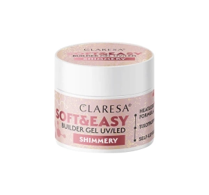 Claresa Soft & Easy żel budujący Shimmery 12 g