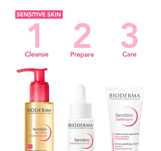 Bioderma Sensibio micelarny olejek do oczyszczania skóry wrażliwej 150 ml
